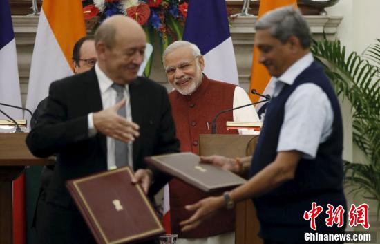 印度向法国购买36架&ldquo;阵风&rdquo;战斗机达成协议