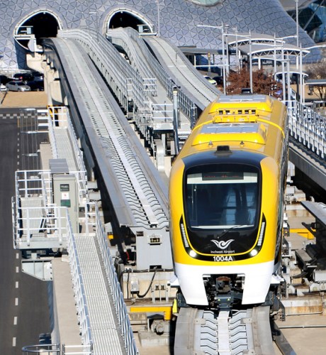 韩仁川机场磁悬浮列车正式开通投入4000亿韩元