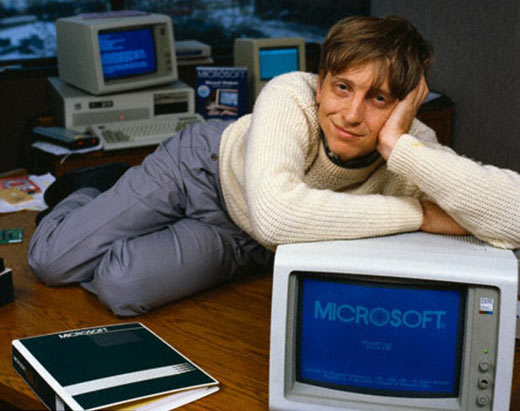 比尔盖茨自曝靠记车牌来查员工出勤