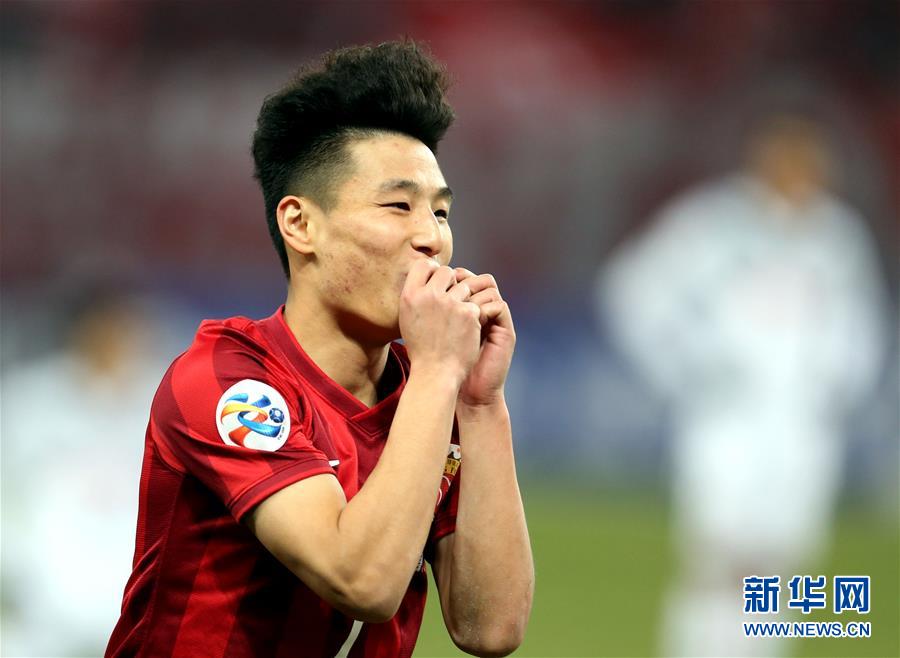 （体育）（5）足球&mdash;&mdash;亚冠资格赛：上海上港对阵泰国蒙通联队