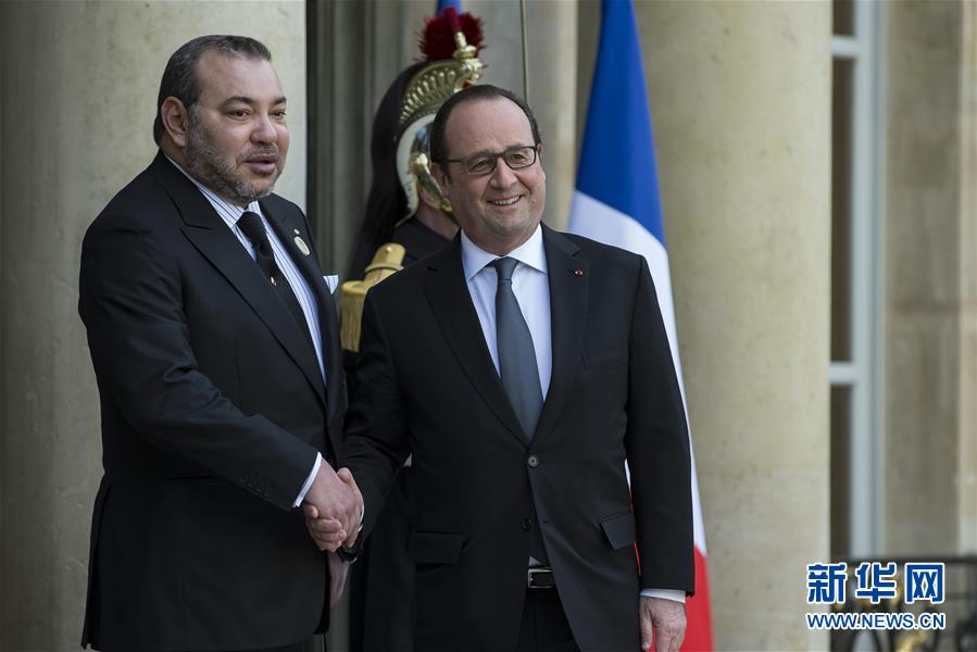 （XHDW）（2）法国总统奥朗德会见摩洛哥国王
