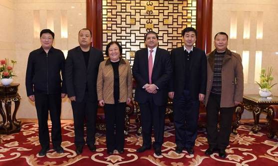 蓝迪国际智库赴中铁十七局考察推动中国巴基斯坦务实合作