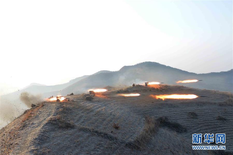 （国际）（2）金正恩指导朝鲜人民军实战训练