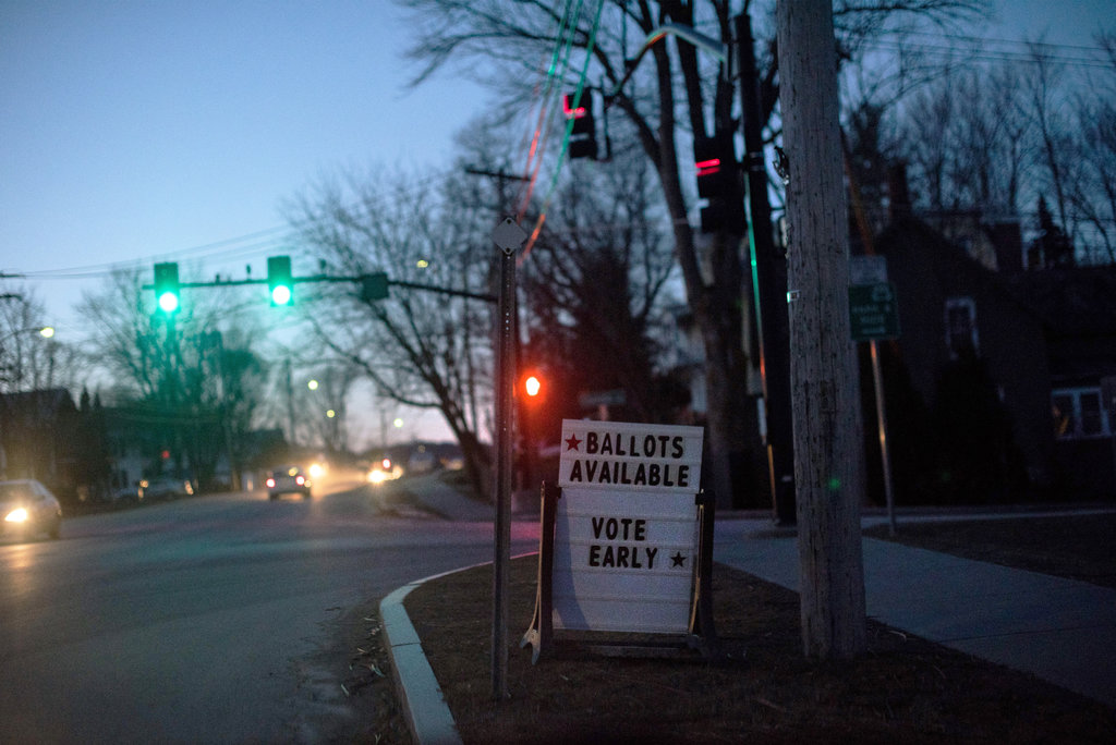 直击&ldquo;超级星期二&rdquo;：12州选民前往投票站