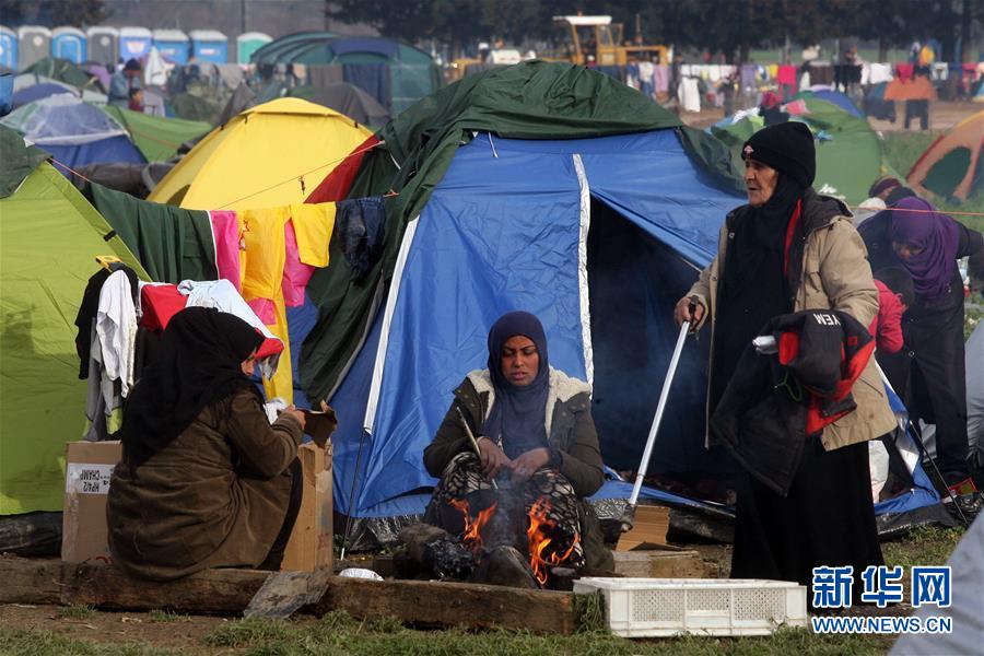（国际）（1）难民滞留希腊与马其顿边境