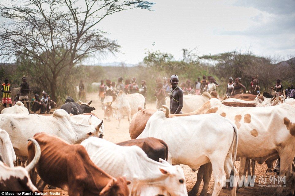 奥莫山谷原始部落:赤身裸体 远离文明