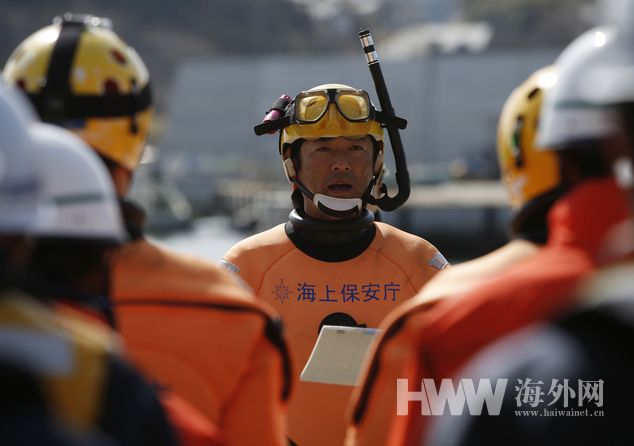 时隔地震五年 日本海岸警卫队仍在水下搜救
