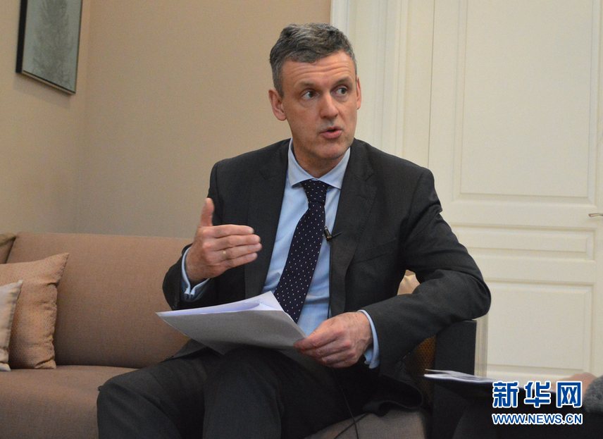 (大使谈两会)比利时驻华大使马怀宇:中国确实肩
