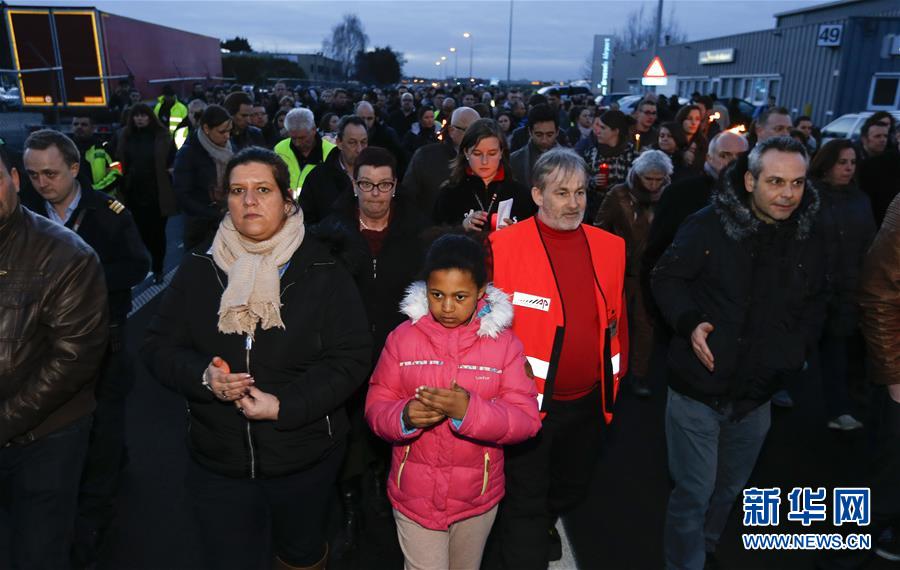 （國際）（3）布魯塞爾機場工作人員悼念恐襲遇難者