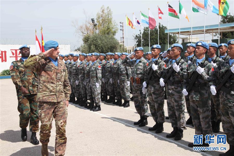 （国际）（1）中国第十四批赴黎维和官兵荣获联合国&ldquo;和平荣誉勋章&rdquo;