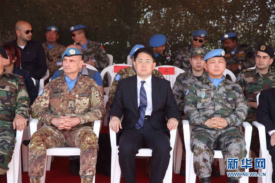 （XHDW）（2）中国第十四批赴黎维和官兵荣获联合国&ldquo;和平荣誉勋章&rdquo;