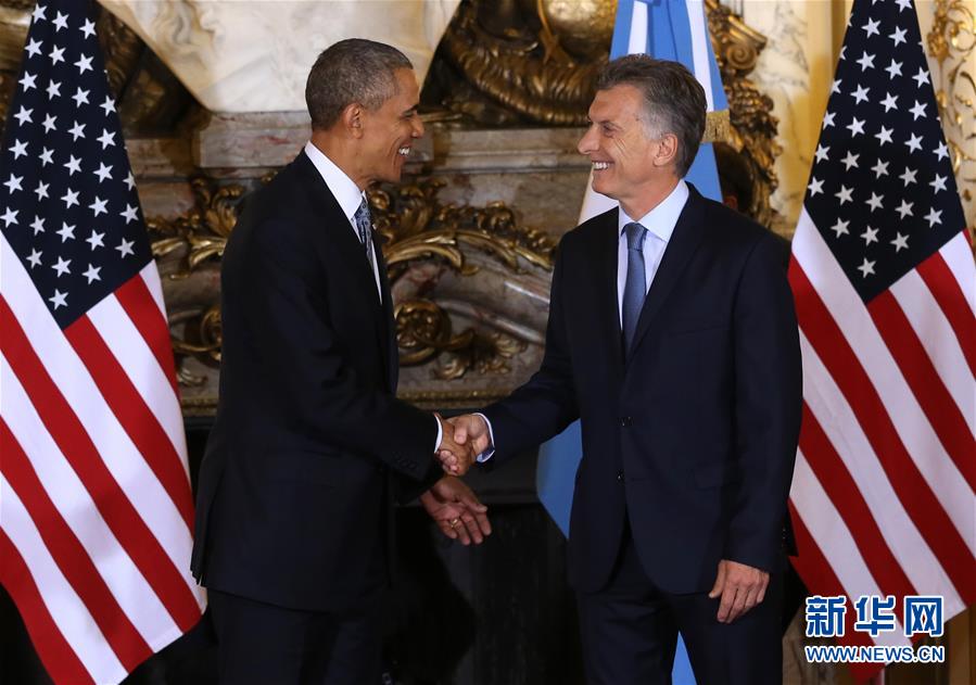（国际）（1）美国总统奥巴马抵达阿根廷开始访问