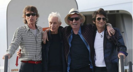 英国滚石乐队首访古巴50万观众将免费听演唱会