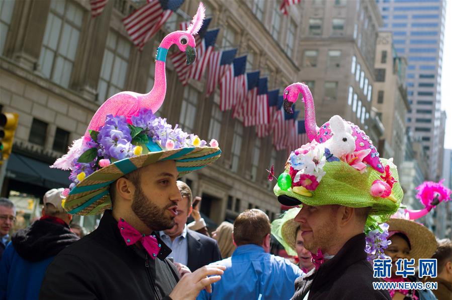 （国际）（1）纽约举行复活节游行