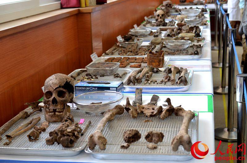 中韩双方举行第三轮在韩志愿军烈士遗骸装殓仪式