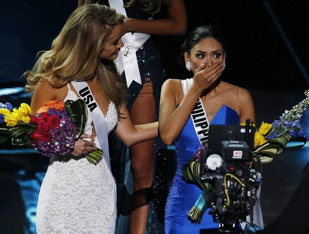国际小姐冠军太麻烦被取消 看选美赛中的意外(组图)