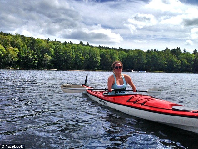 加无四肢女运动员健身视频疯传网络(组图)