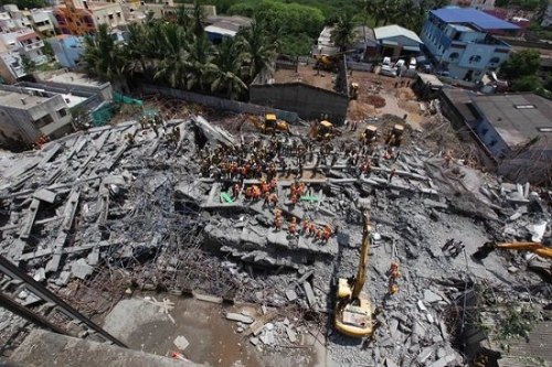 印度&ldquo;楼塌塌&rdquo;事故频发 &ldquo;豆腐渣&rdquo;工程难辞其咎