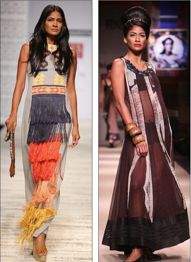 首位印度超模孕妇露&ldquo;大肚&rdquo;走秀