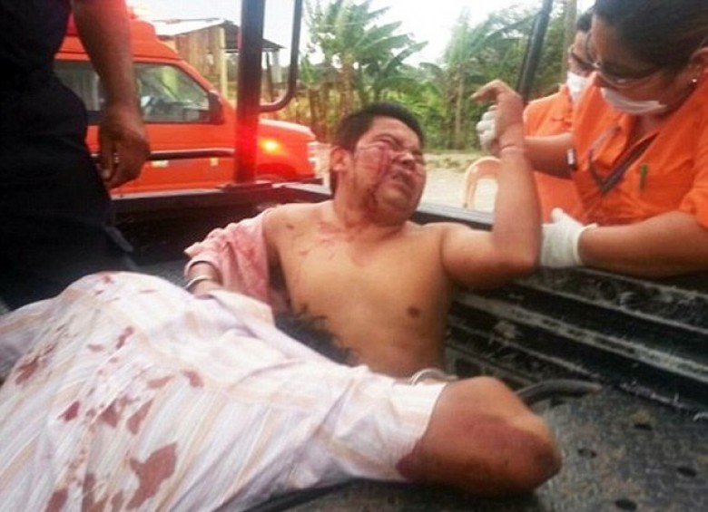 墨西哥劫匪打劫女店主 遭民众私刑暴打