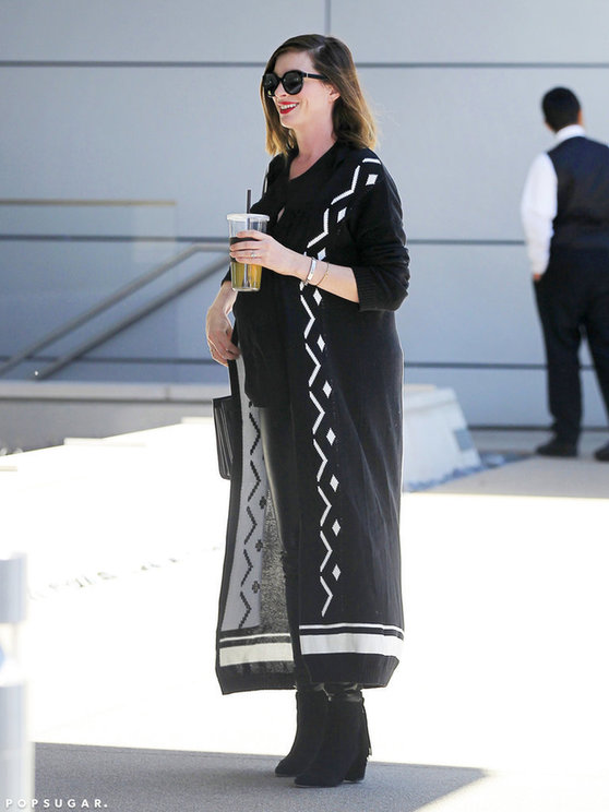 安妮&middot;海瑟薇诞下男婴 看最美孕妇美照