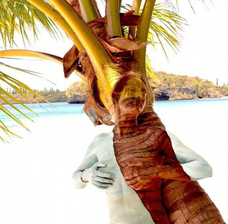 考眼力!你能找出这些人体伪装彩绘中的人吗(组