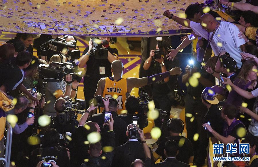 （体育）（7）篮球&mdash;&mdash;科比告别NBA赛场
