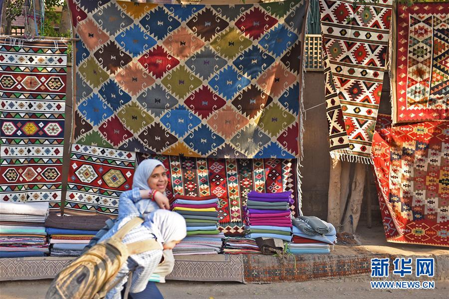 （国际）（6）开罗街头的手工地毯商店
