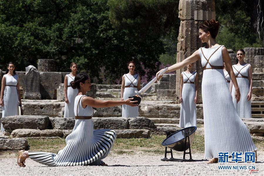 （里约奥运会）（4）里约奥运会圣火在奥运会发源地采集成功