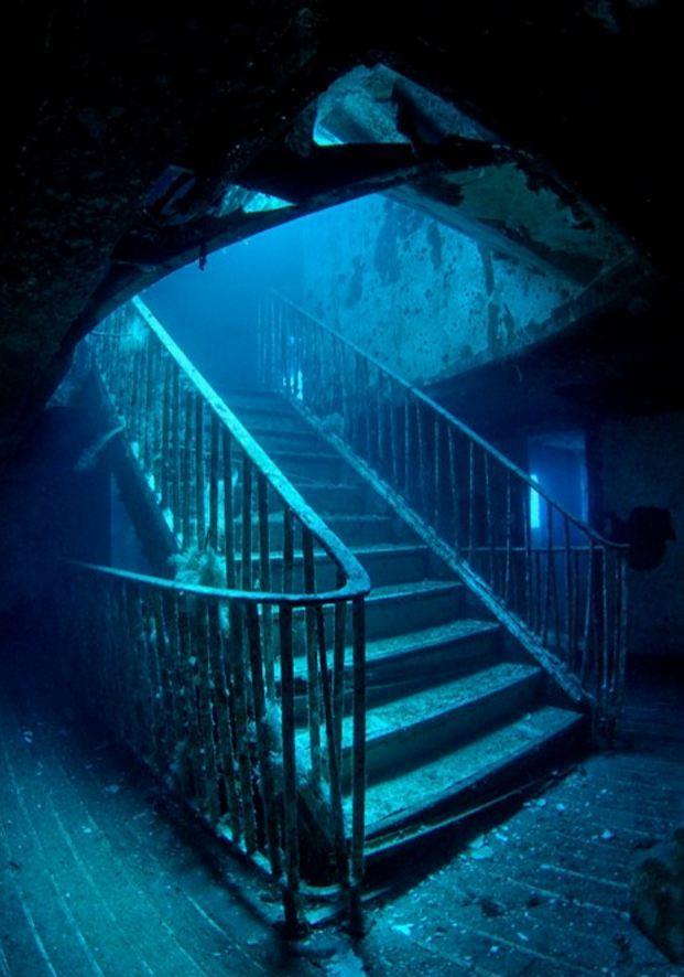 摄影师海底探险 揭秘大洋深处残骸之美