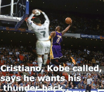 C罗：科比就是我搞退役的