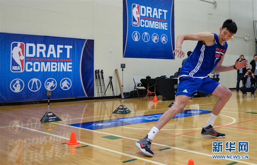 （体育）（2）篮球&mdash;&mdash;NBA：周琦参加NBA联合试训