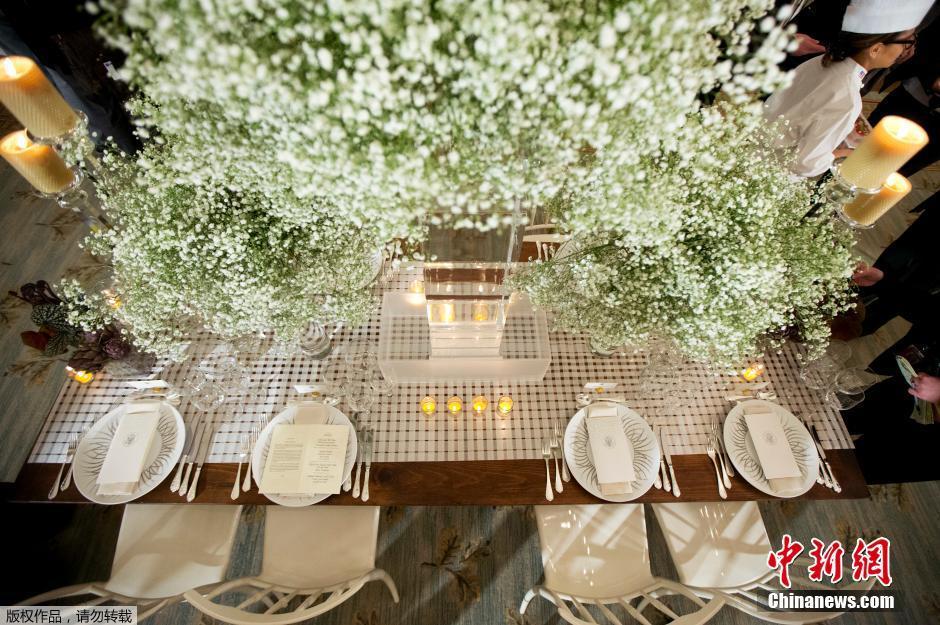 奥巴马将宴请北欧领导人 餐厅布置充满田园气息