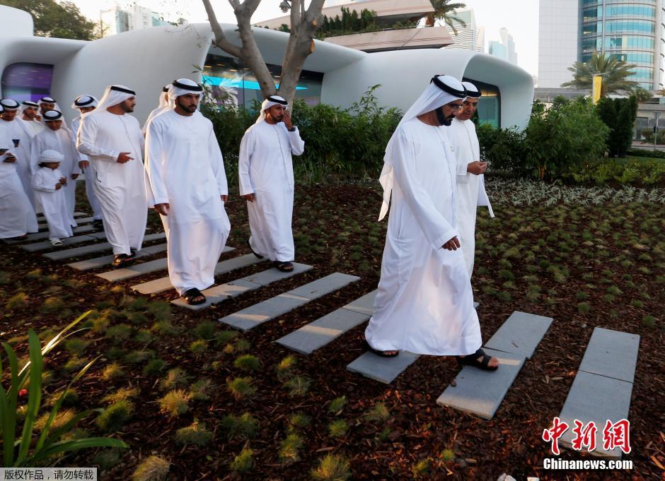 世界首座3D打印办公室亮相迪拜