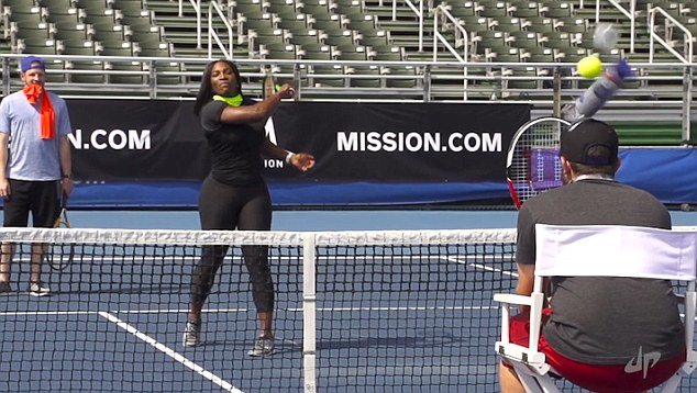 逆天!小威花式击球秀网球特技无所不能