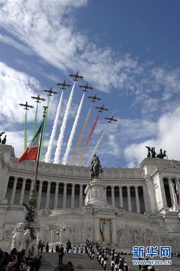 （国际）（5）意大利举行国庆70周年庆典