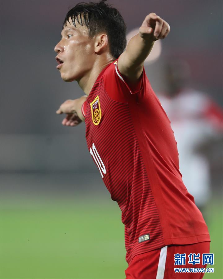 （体育）（3）足球&mdash;&mdash;热身赛：中国战胜特立尼达和多巴哥