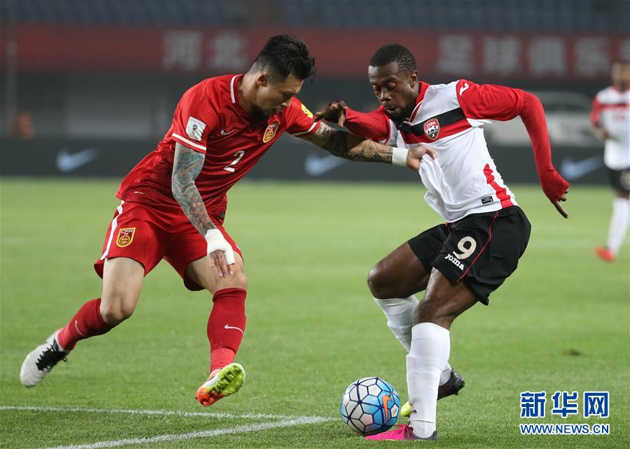 （体育）（2）足球&mdash;&mdash;热身赛：中国胜特立尼达和多巴哥