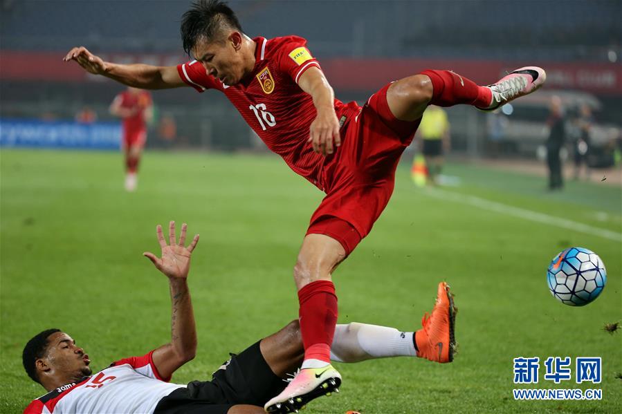 （体育）（5）足球&mdash;&mdash;热身赛：中国胜特立尼达和多巴哥