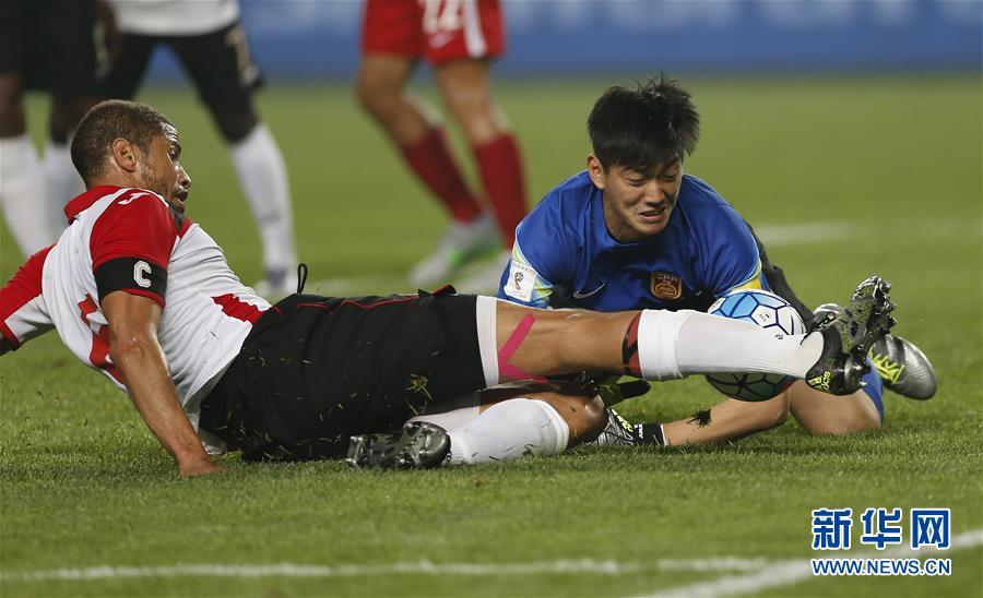 （体育）（10）足球&mdash;&mdash;热身赛：中国胜特立尼达和多巴哥