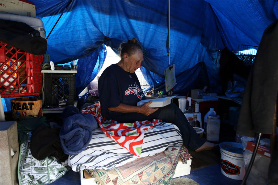 暮年的流浪：美国无家可归者正在老去