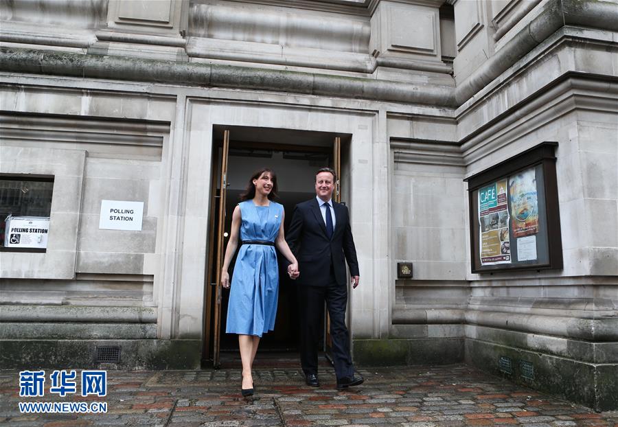 （国际）（1）英国首相卡梅伦参加公投