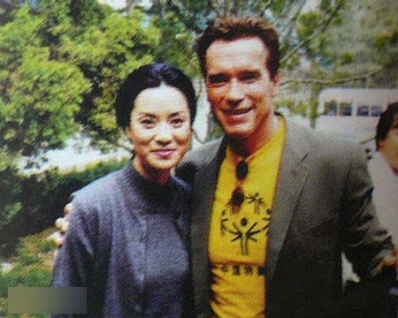 毛阿敏与施瓦辛格
