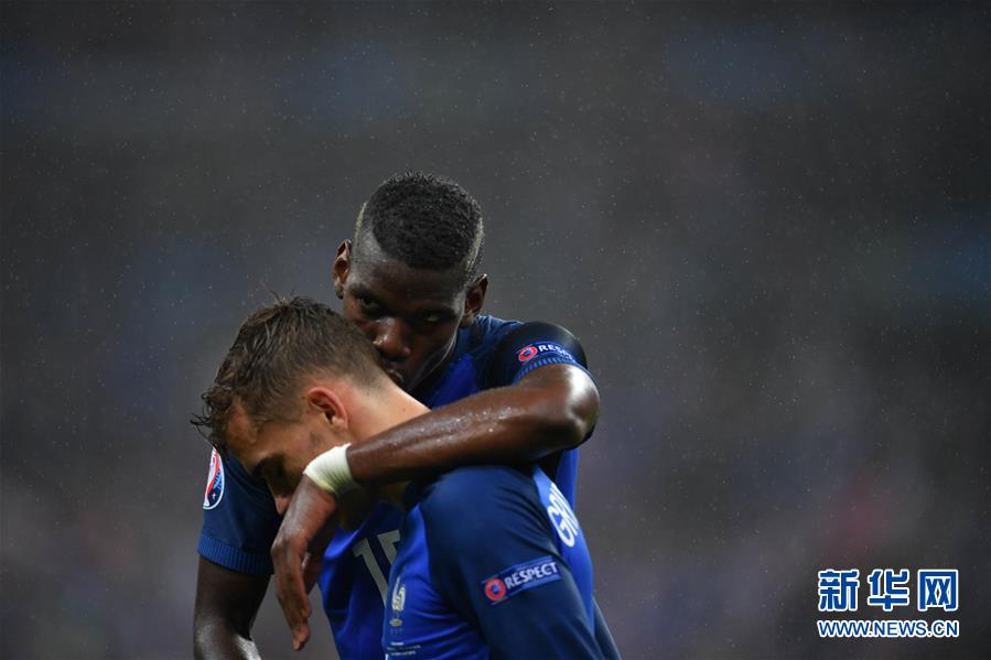 （欧锦赛）（1）足球&mdash;&mdash;四分之一决赛：法国胜冰岛