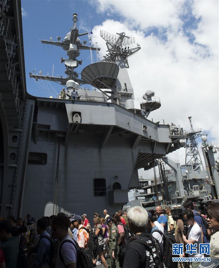 （国际）（2）&ldquo;环太平洋-2016&rdquo;演习举行开放日