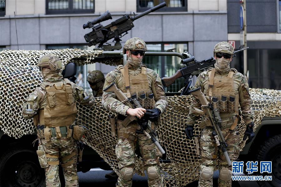 （国际）（3）比利时在严格安保下举行国庆阅兵