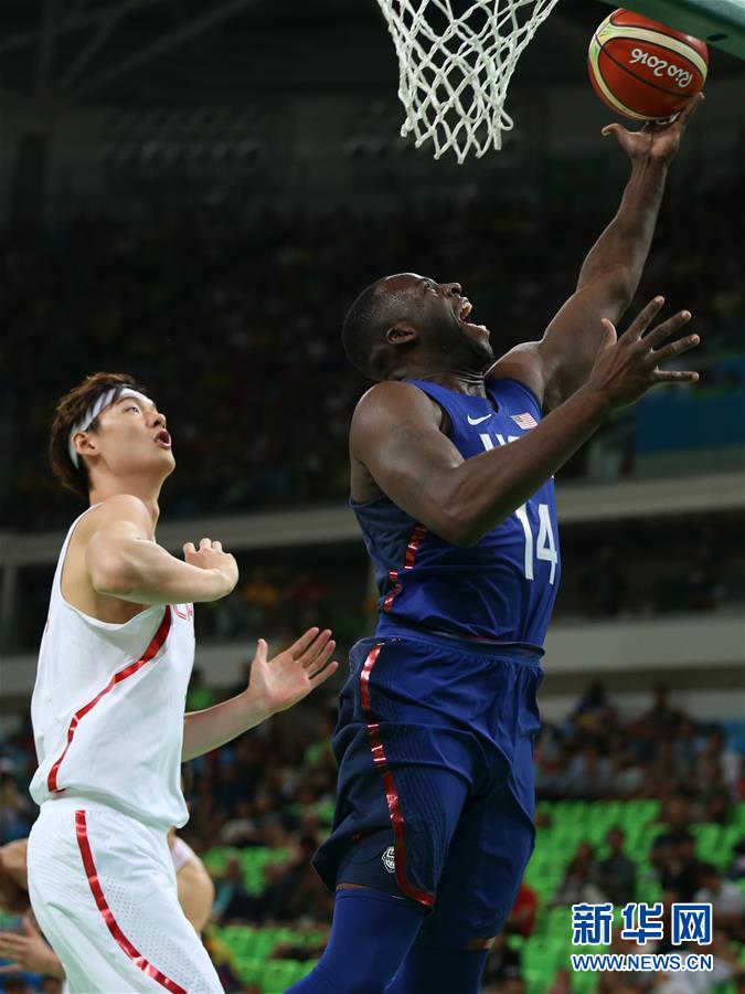 （里约奥运会）（18）篮球&mdash;&mdash;男篮小组赛：中国不敌美国