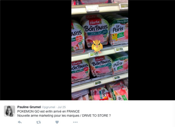 为了抓宠物小精灵pokmon 法国人也是拼了