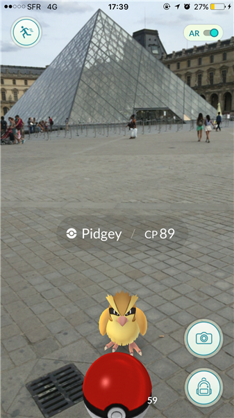 为了抓宠物小精灵pokmon 法国人也是拼了