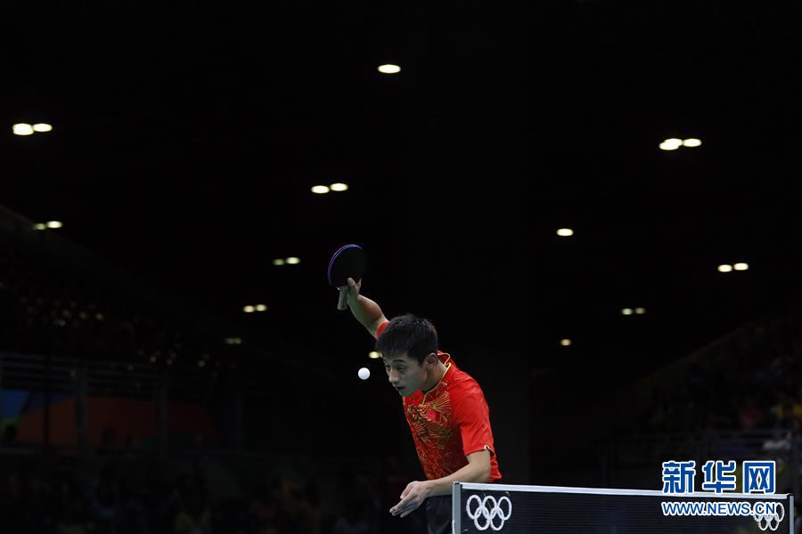 （里约奥运会）（2）乒乓球&mdash;&mdash;张继科晋级男单四强